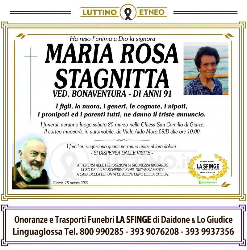 Maria Rosa Stagnitta